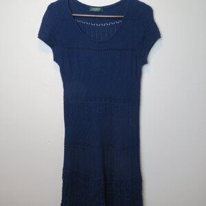 Lauren Ralph Lauren Knit Sweater Dress Size M